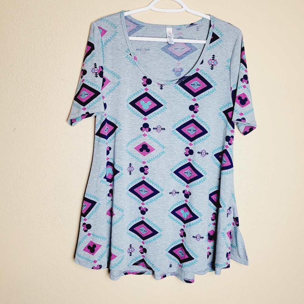 Aztec mickey mouse Disney tee